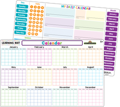 Teacher Created Resources - Calendar Learning Mat - Ages 5+-1