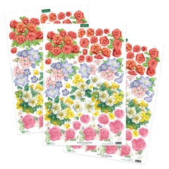 Flower Patch Pots Card Making Kit-4