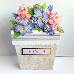Flower Patch Pots Card Making Kit-7