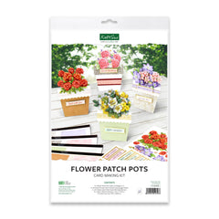 Flower Patch Pots Card Making Kit-1