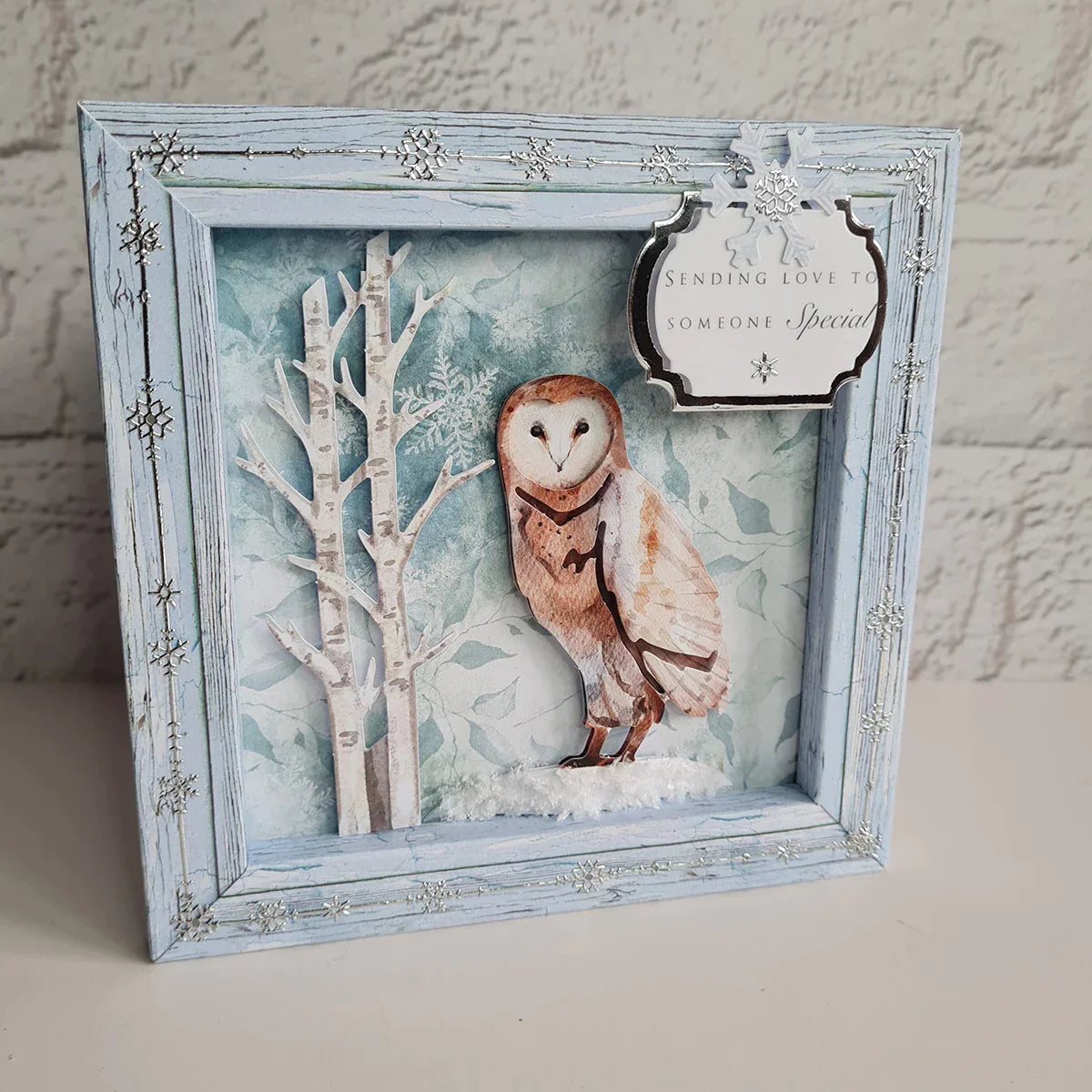 Watercolour Christmas Animals, Die-Cut Pop Up Cards-6