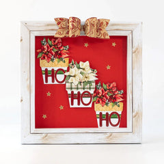 Christmas Flower Pots Card Making Kit-10