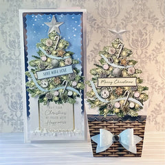 Christmas Flower Pots Card Making Kit-13