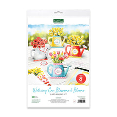 Watering Can Blossoms and Blooms, Card Making Kit-1