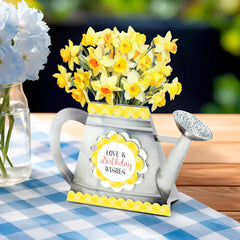 Watering Can Blossoms and Blooms, Card Making Kit-12