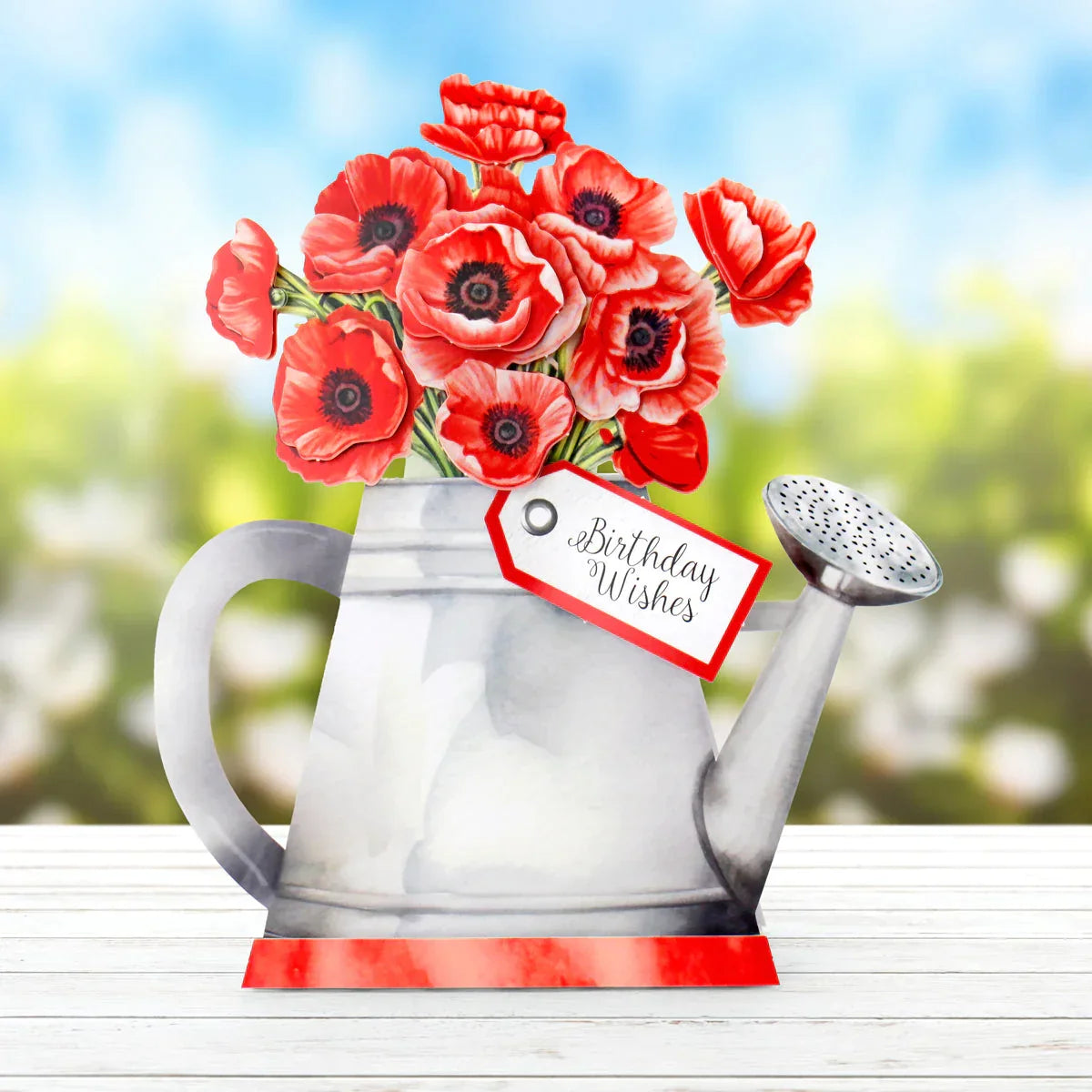 Watering Can Blossoms and Blooms, Card Making Kit-8