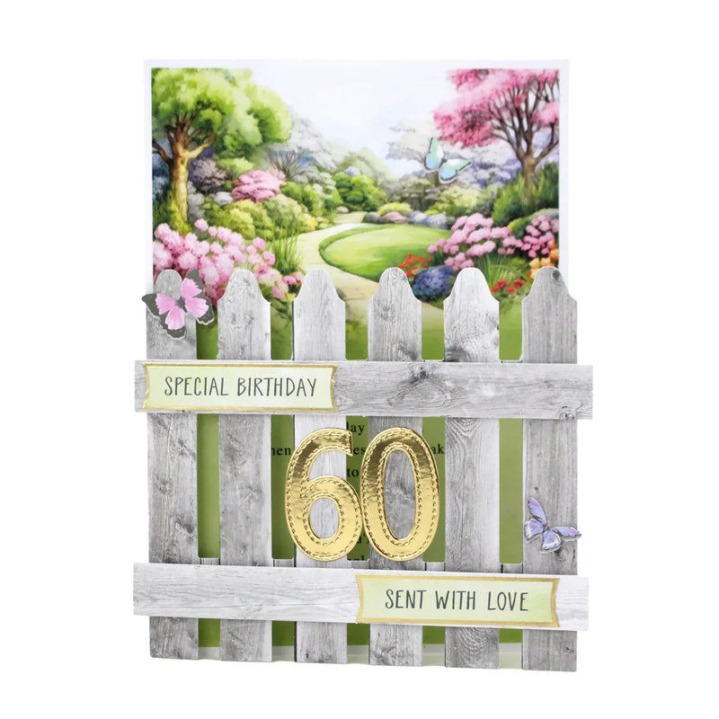 Pretty Petals Picket Fence, Card Making Kit-15