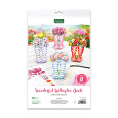 Botas de agua maravillosas, kit para hacer tarjetas-1