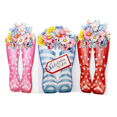 Botas de agua maravillosas, kit para hacer tarjetas-13