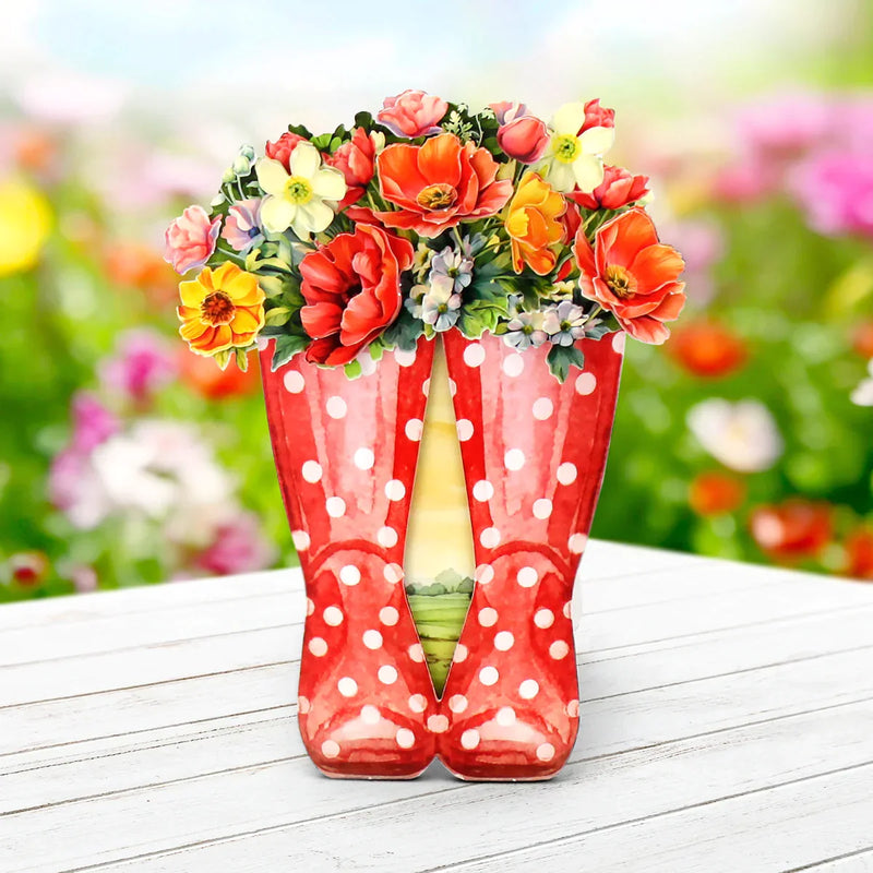 Botas de agua maravillosas, kit para hacer tarjetas-6