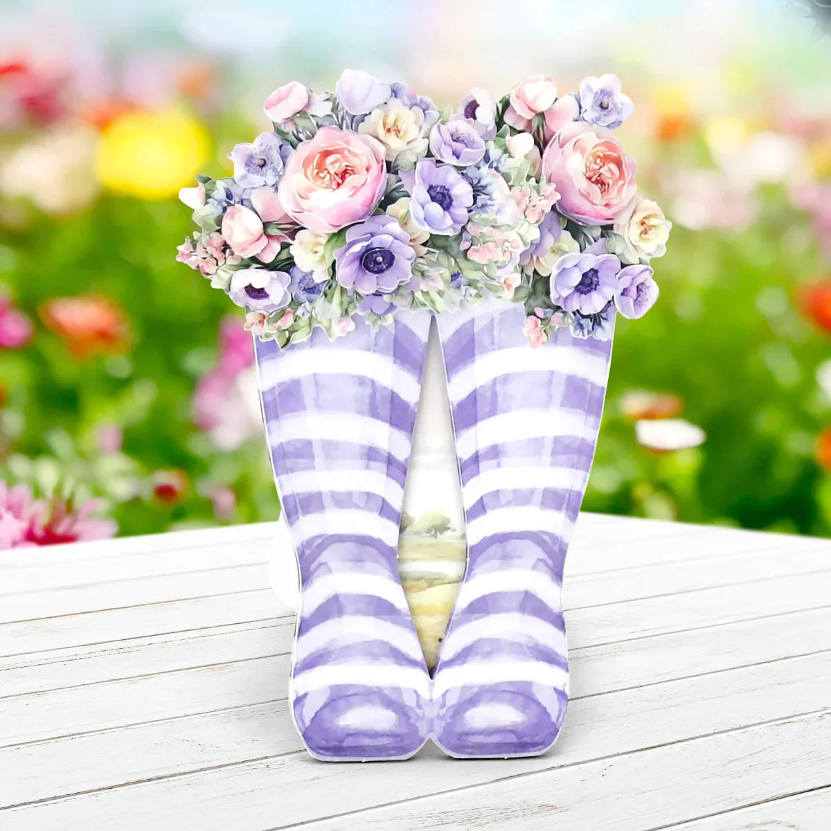 Botas de agua maravillosas, kit para hacer tarjetas-8