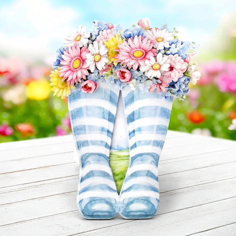 Botas de agua maravillosas, kit para hacer tarjetas-9