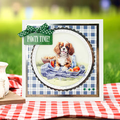 Picnic Pups Die Cut Topper & Decoupage Collection-18