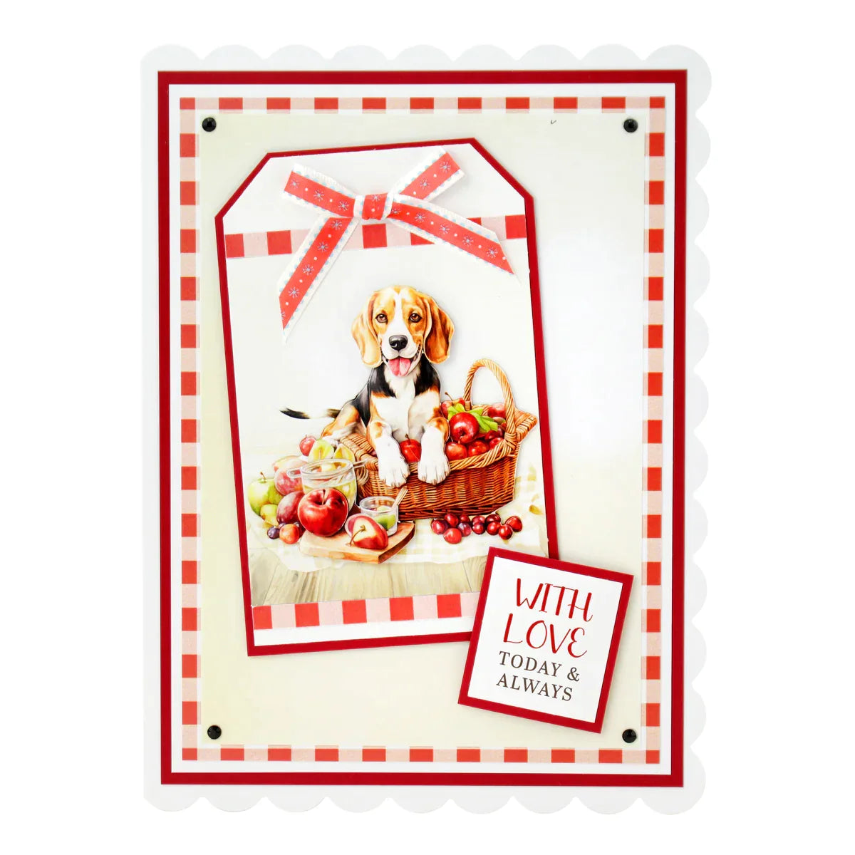 Picnic Pups Die Cut Topper & Decoupage Collection-19