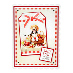Picnic Pups Die Cut Topper & Decoupage Collection-19