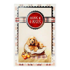 Picnic Pups Die Cut Topper & Decoupage Collection-22