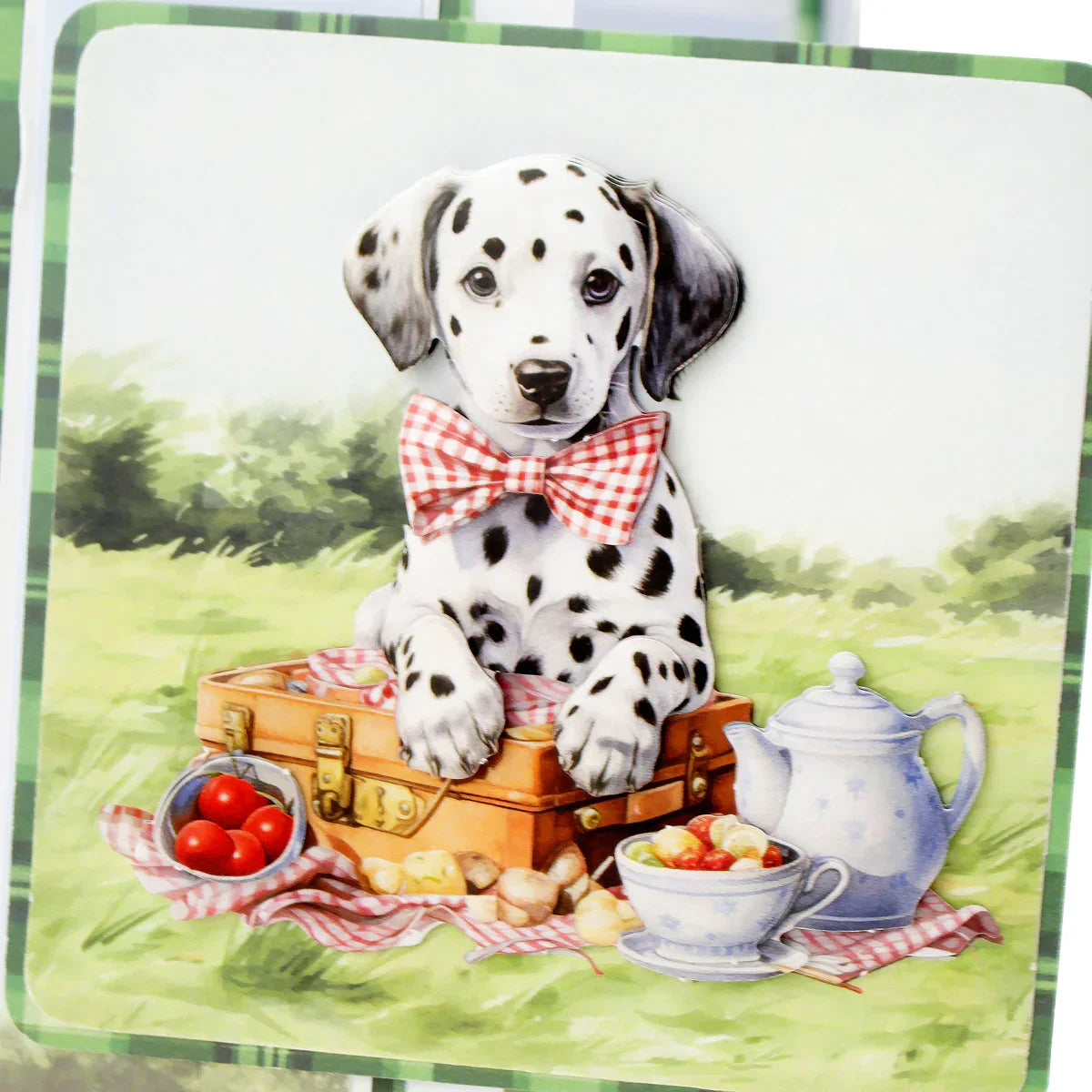 Picnic Pups Die Cut Topper & Decoupage Collection-10