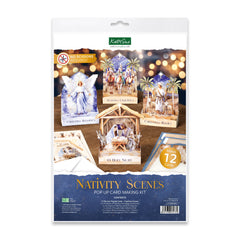 Nativity Scenes, Pop Up Card Making Kit-1
