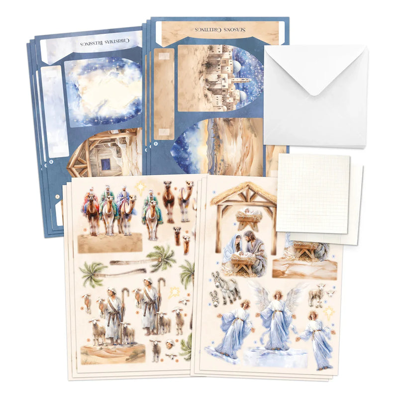 Nativity Scenes, Pop Up Card Making Kit-3