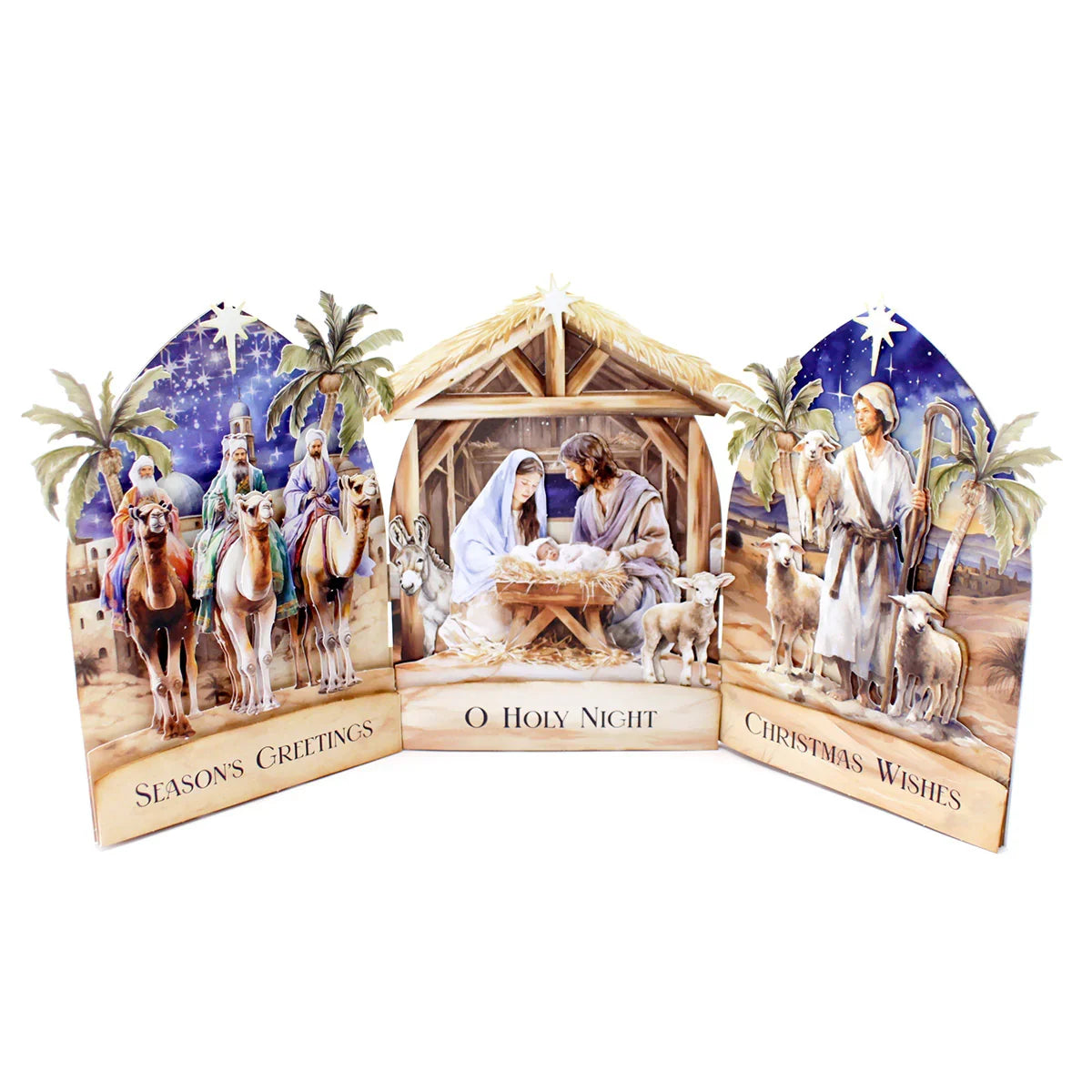 Nativity Scenes, Pop Up Card Making Kit-5