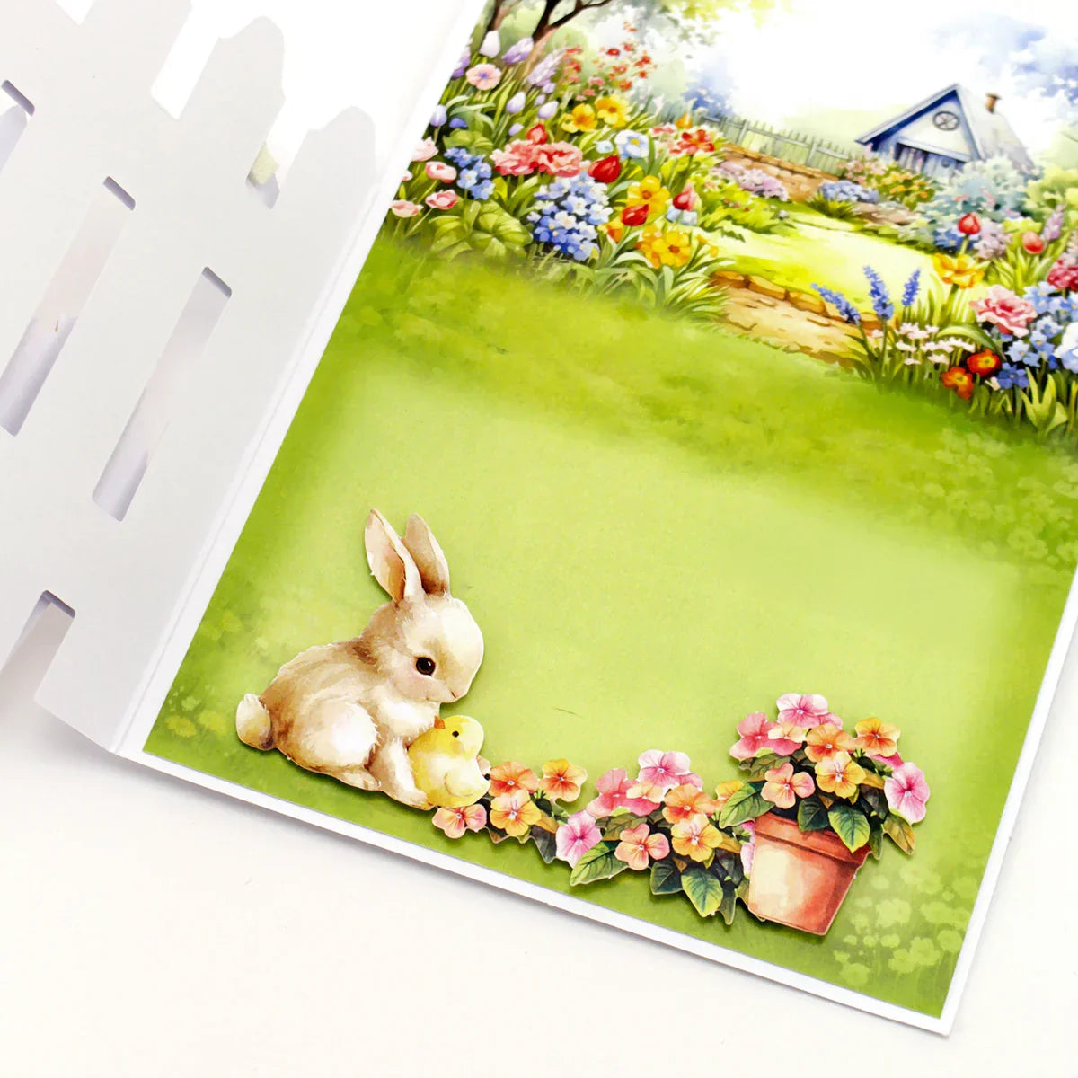Spring Garden Picket Fence, Card Making Kit-11