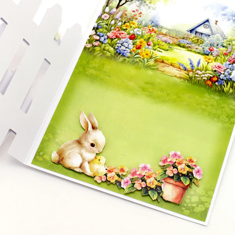 Spring Garden Picket Fence, Card Making Kit-11