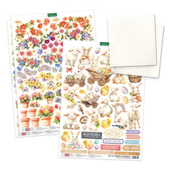 Spring Garden Picket Fence, Card Making Kit-3