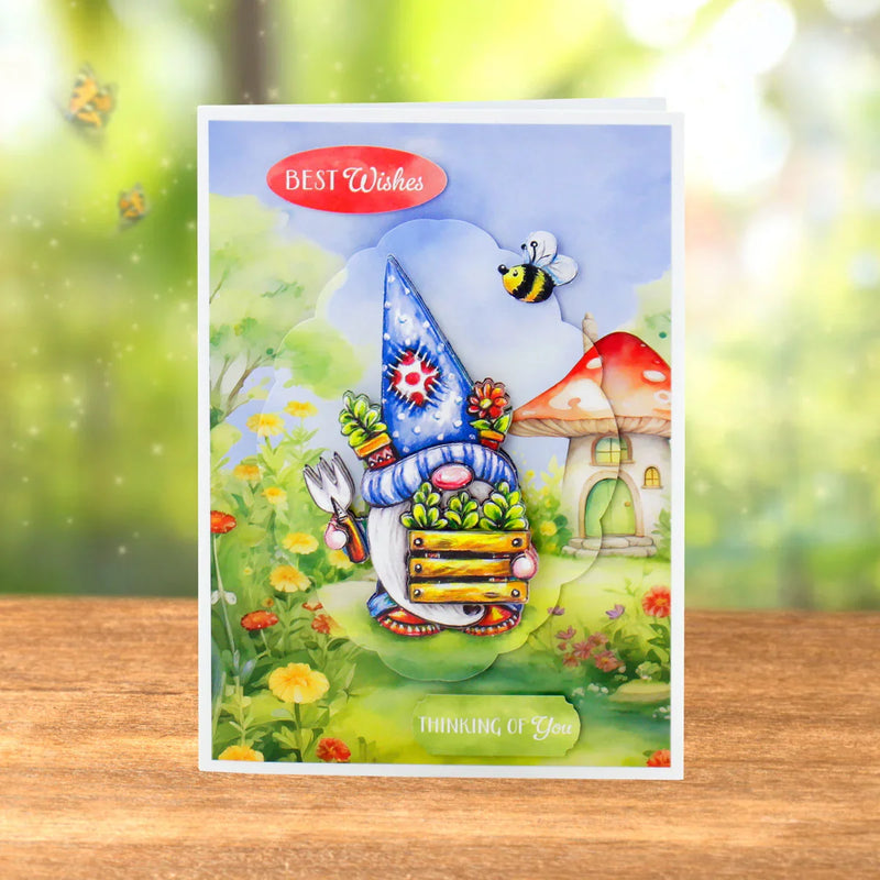 The Garden Gnomes Card Making Kit-11