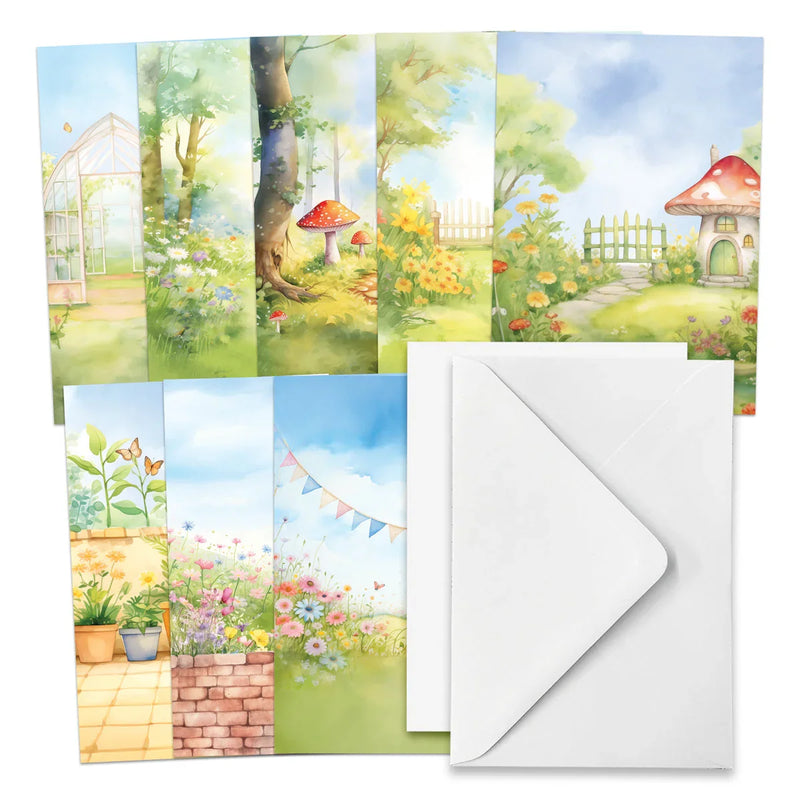 The Garden Gnomes Card Making Kit-4