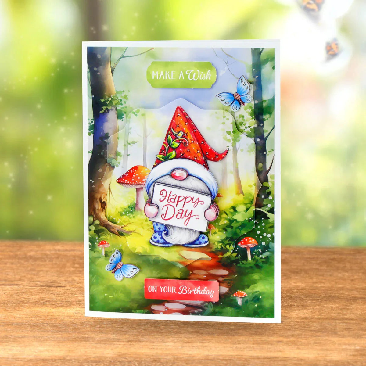 The Garden Gnomes Card Making Kit-6