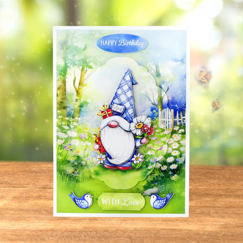 The Garden Gnomes Card Making Kit-9