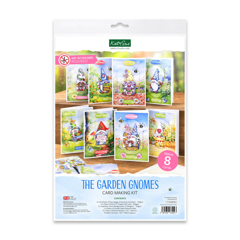 The Garden Gnomes Card Making Kit-1