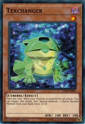 Texchanger (YS18-EN002) - Starter Deck: Codebreaker 1st Edition-1