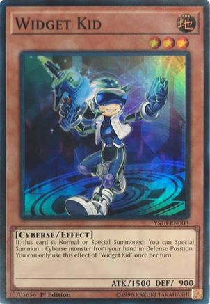 Widget Kid (YS18-EN003) - Starter Deck: Codebreaker 1st Edition-1