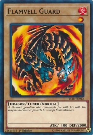 Flamvell Guard (YS18-EN012) - Starter Deck: Codebreaker 1st Edition-1