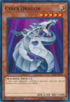Cyber Dragon (YS18-EN014) - Starter Deck: Codebreaker 1st Edition-1