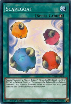 Scapegoat (YS18-EN023) - Starter Deck: Codebreaker 1st Edition-1