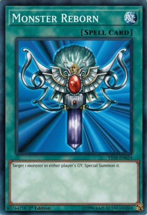 Monster Reborn (YS18-EN024) - Starter Deck: Codebreaker 1st Edition-1