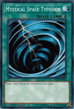 Mystical Space Typhoon (YS18-EN026) - Starter Deck: Codebreaker 1st Edition-1