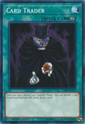 Card Trader (YS18-EN029) - Starter Deck: Codebreaker 1st Edition-1