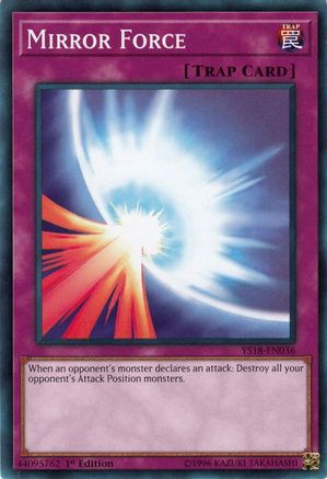 Mirror Force (YS18-EN036) - Starter Deck: Codebreaker 1st Edition-1