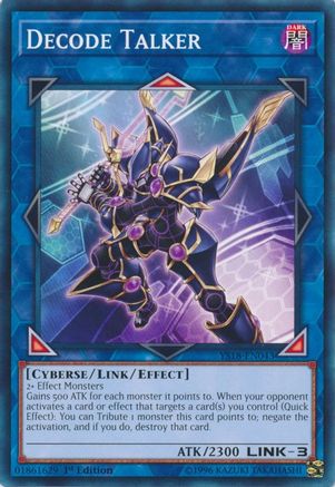Decode Talker (YS18-EN043) - Starter Deck: Codebreaker 1st Edition-1