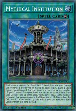 Mythical Institution (CYHO-EN062) - Cybernetic Horizon 1st Edition-1