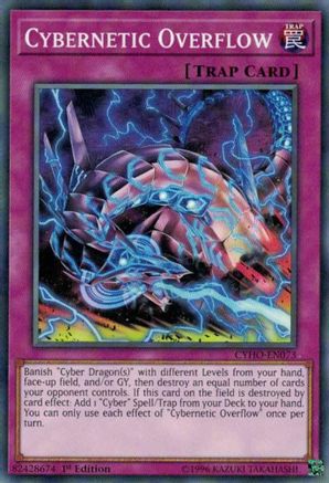 Cybernetic Overflow (CYHO-EN073) - Cybernetic Horizon 1st Edition-1