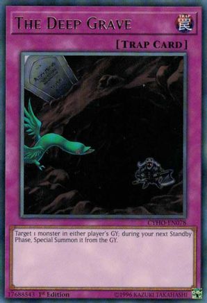 The Deep Grave (CYHO-EN078) - Cybernetic Horizon 1st Edition-1