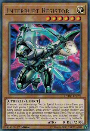 Interrupt Resistor (CYHO-EN097) - Cybernetic Horizon 1st Edition-1