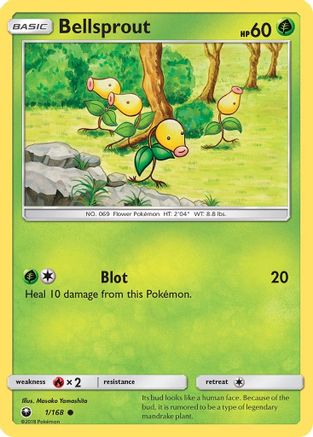 Bellsprout 1/168 - SM  Celestial Storm-1