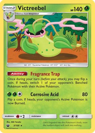 Victreebel/168 - SM  Celestial Storm Reverse Holofoil-1
