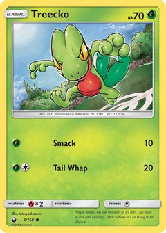 Treecko (8) 8/168 - SM  Celestial Storm-1