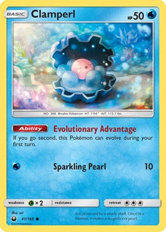 Clamperl 41/168 - SM  Celestial Storm-1